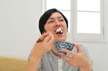 美味しいごはんを食べてます