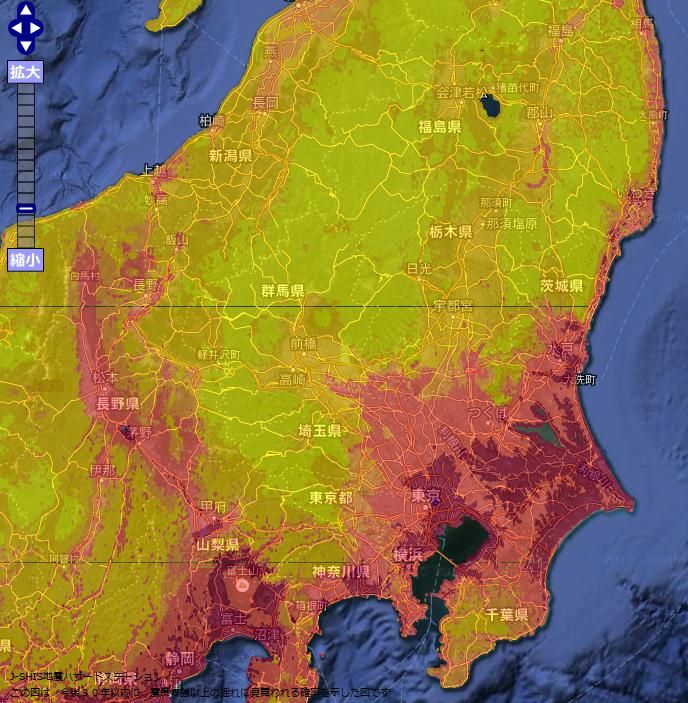 地震安心マップ