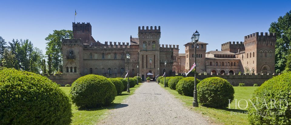 イタリアのロンバルンディアにあるお城