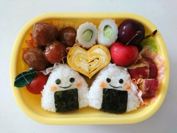 ダッフィーのキャラ弁!