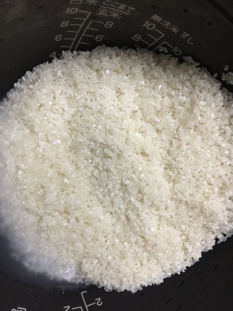 お米に適切な水加減