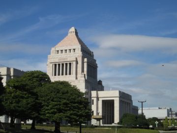 千代田区にある国会議事堂