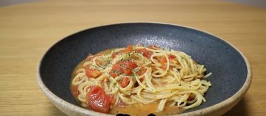 鍋でパスタ