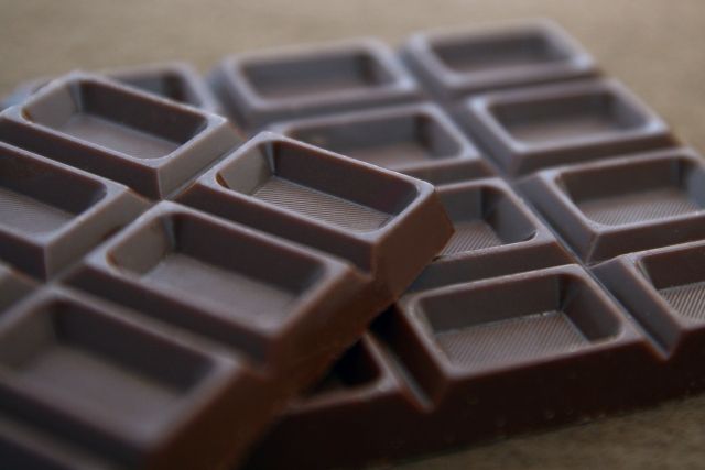 カレーに隠し味　チョコレート