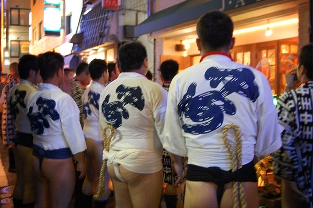 福岡県のお祭り風景