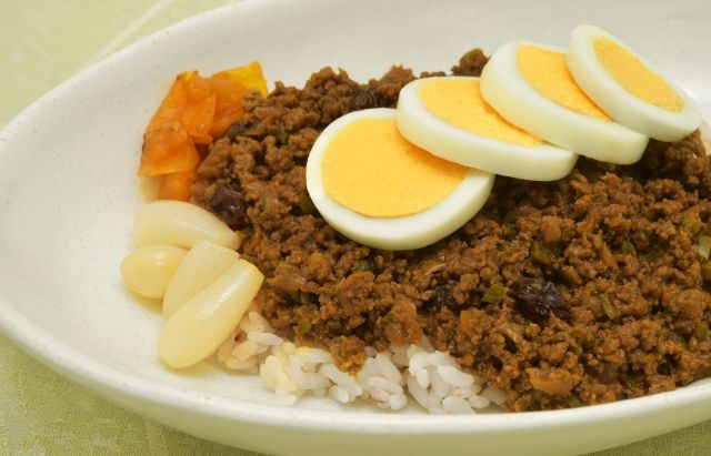 食べ合わせが良いカレーとらっきょう