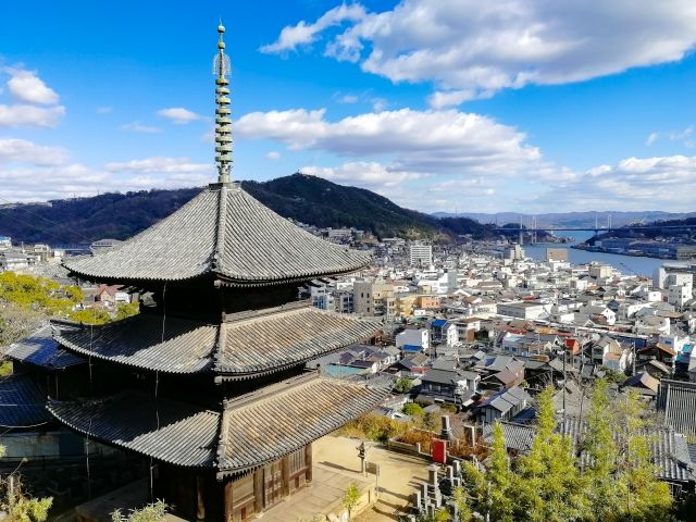 広島県尾道市街地