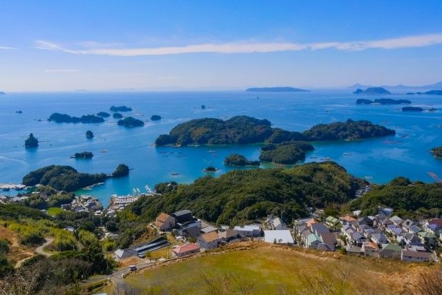 長崎県佐世保市の風景