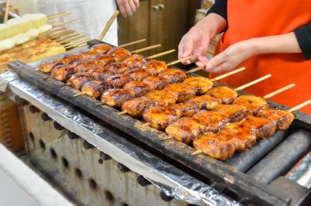 群馬県のB級グルメ 焼きまんじゅう