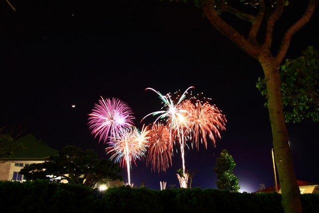 宜野湾はごろも祭りの花火