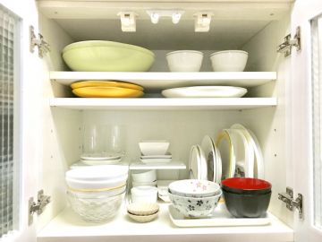 食器洗い　たくさんの食器の洗い方のコツ