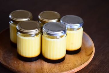 かぼちゃプリン 完成