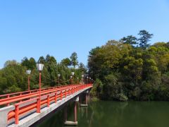 滝宮公園の滝川橋