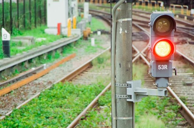 電車用の信号機