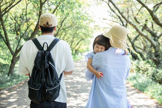 子育て中の夫婦