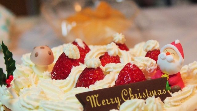 サンタのクリスマスケーキ