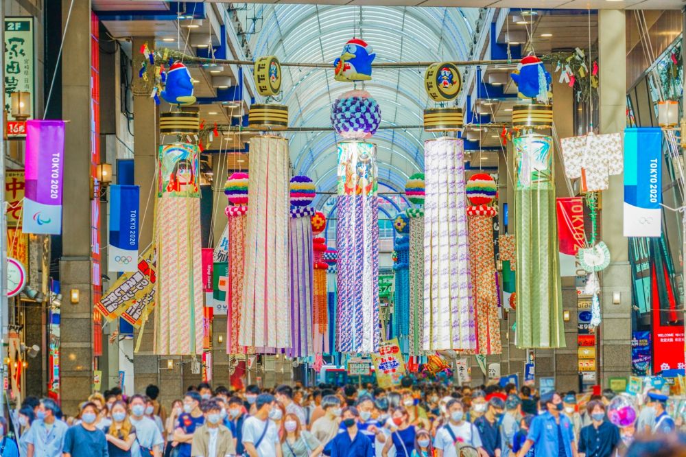 日本三大七夕祭り①：仙台七夕祭り