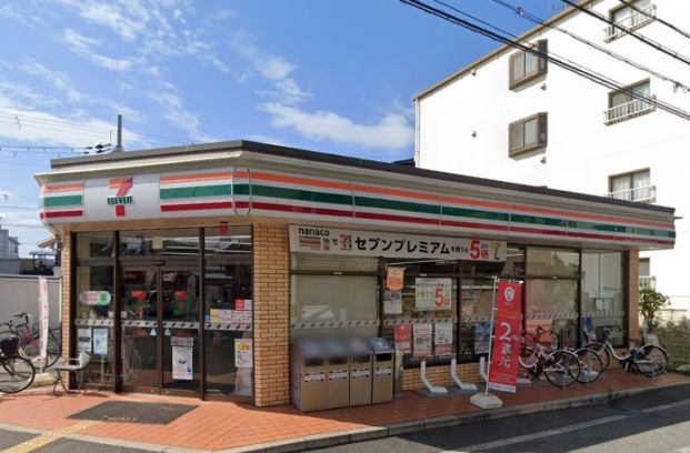 セブンイレブン大阪瓜破3丁目店の画像