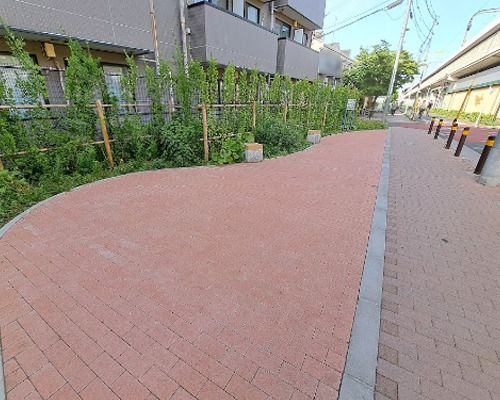 祖師谷三丁目南みちばた公園の画像