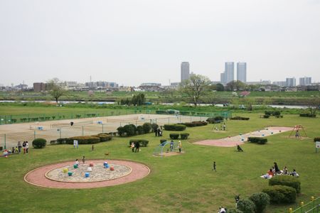 多摩川ガス橋緑地の画像