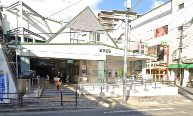 JR阪和線「美章園」駅の画像