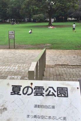 夏の雲公園の画像