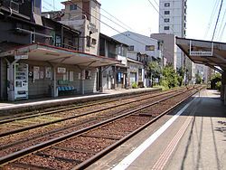 阪堺電軌上町線『松虫』駅の画像