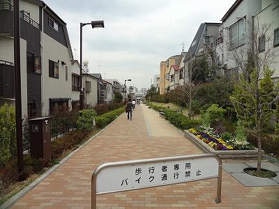 品川区西小山緑道の画像