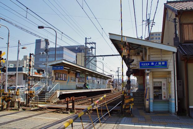 京阪電気鉄道石山坂本線・島ノ関駅の画像