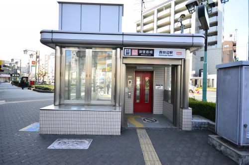 西田辺駅の画像