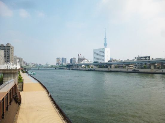 蔵前橋　隅田川の画像