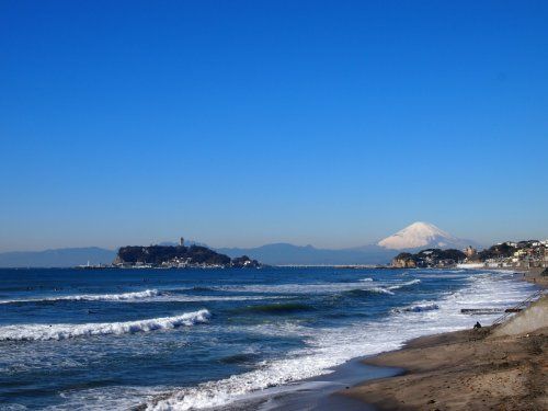 七里ガ浜海岸の画像