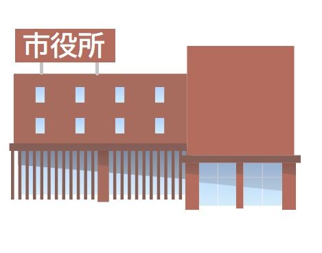 韮崎市役所の画像