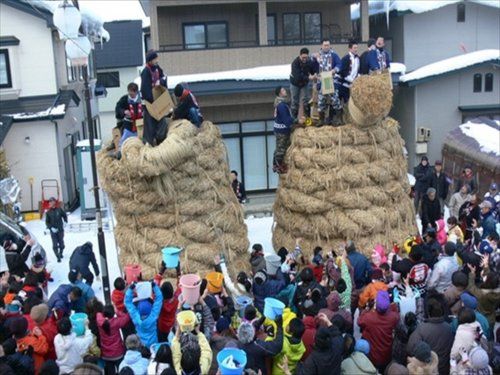 刈和野の大綱引き会場の画像