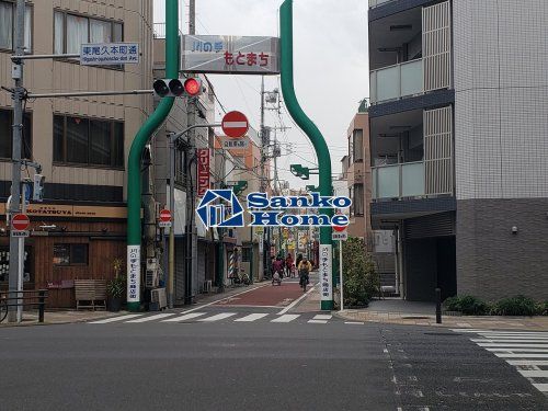 商店街の画像