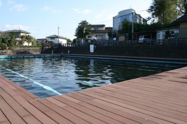 嘉島町湧水公園 天然プールの画像