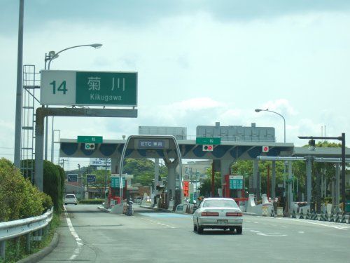 東名高速道路 菊川IC 上り 入口の画像