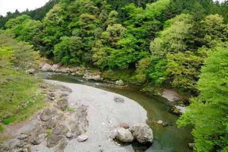 秋川渓谷の画像