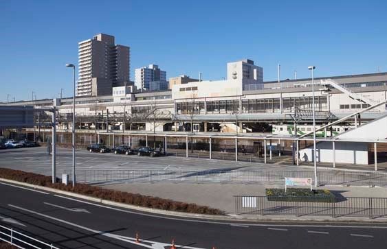 ＪＲ宇都宮駅東口ロータリーの画像