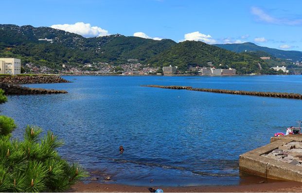 網代温泉海水浴場の画像