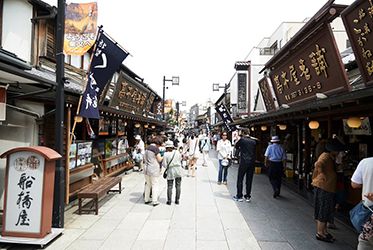 帝釈天参道の画像