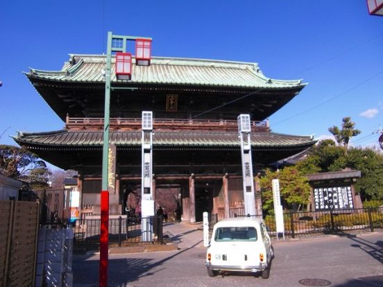 法華経寺　赤門の画像