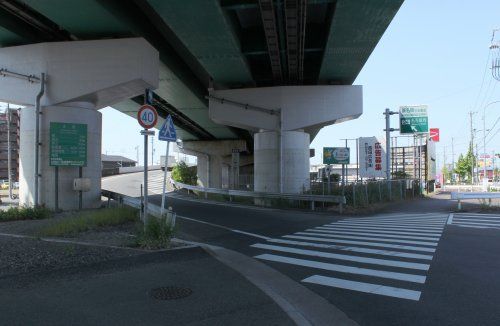 東名阪自動車道 名古屋西IC 下り 入口の画像