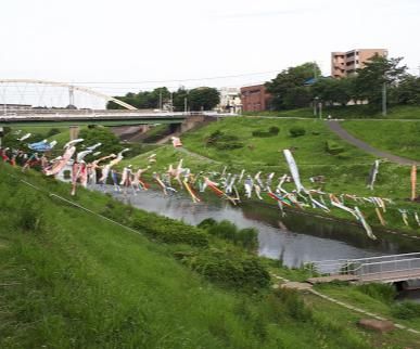 運河水辺公園の画像