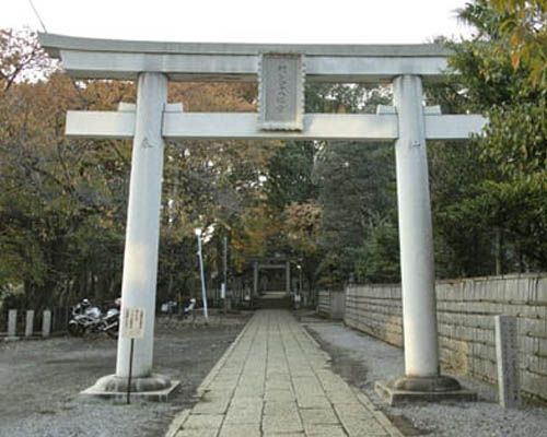 碑文谷八幡神社 参道の画像