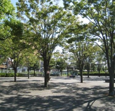 向河原駅前広場公園の画像