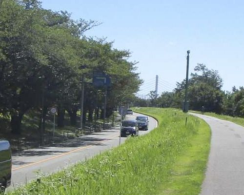 多摩川サイクリングコースの画像