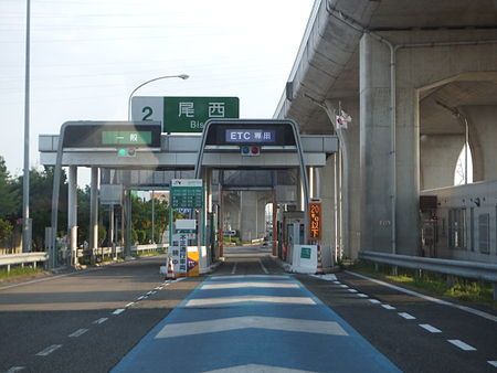 東海北陸自動車道　尾西ICの画像