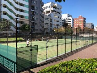 大横川親水公園テニスコートの画像