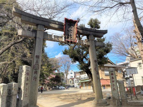 駒込富士神社の画像